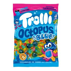 TROLLI JELEU 100GR OCTOPUS BLUE(16B) 8CUT