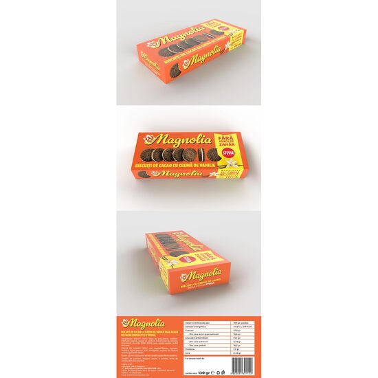 BISC.MAGNOLIA F.Z. 130GR CACAO CR.VANILE(27CUT)