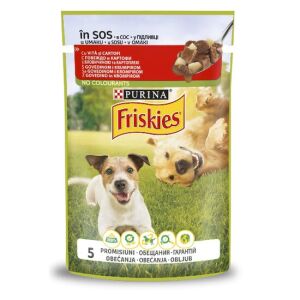 PET.FRISKIES DOG 85GR ADULT CIG VITA&CARTOFI(26B)
