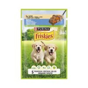 PET.FRISKIES DOG 85GR JUNIOR CIG PUI&MORCOVI(26B)