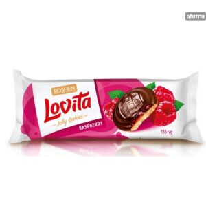 ROSH.BISC.LOVITA 135GR STRAWBERRY JELLY 51%)(21B)