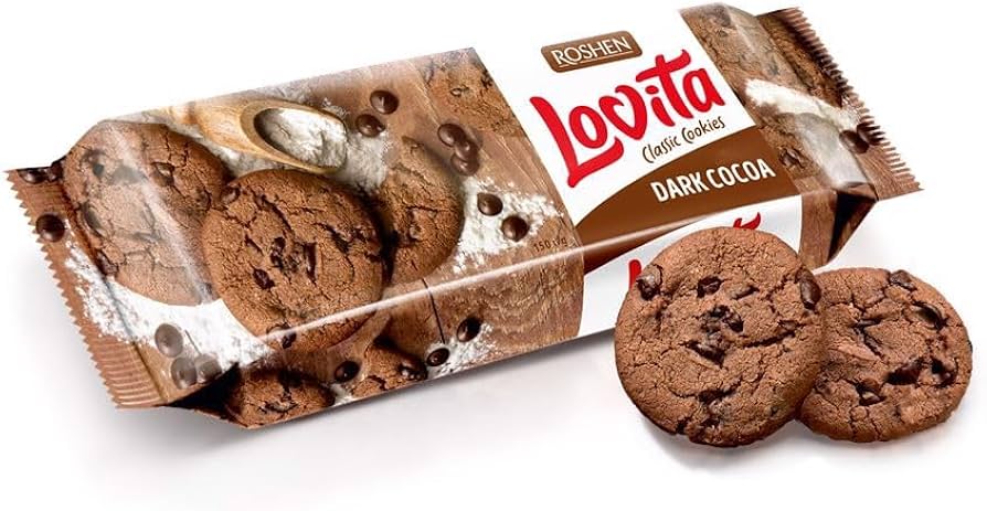 ROSH.BISC.LOVITA 150GR CACAO FULGI CIOC.(16B)