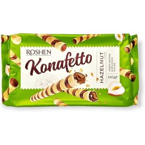 ROSH.WAFERS KONAFETTO 140GR HAZELNUT(15PCH)