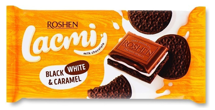 ROSH.CIOC.LACMI 100GR BLACK WHITE&CARAMEL(18B)