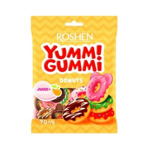 ROSH.YUMMI GUMMI 70GR DONUTS(22B)