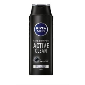 NIVEA SAMPON MEN 400ML ACTIVE CLEAN(12B)