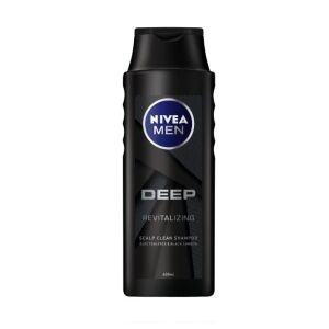 NIVEA SAMPON MEN 400ML DEEP BLACK(12B)
