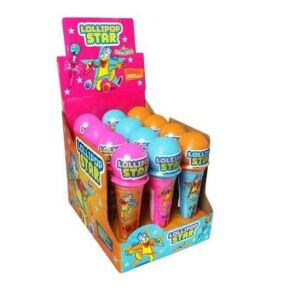 FUNNY C.LOLLIPOP STAR 35GR(12B) 12 CUT