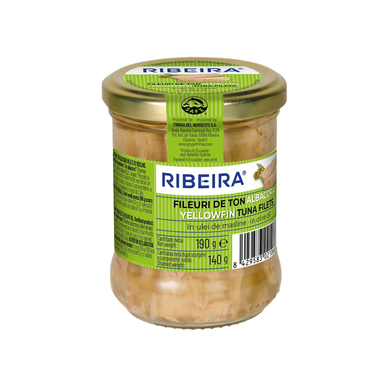 RIBEIRA TON FILE BORC.190GR IN ULEI DE MASLINE(12B)