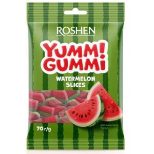 ROSH.YUMMI GUMMI 70GR WATERMELON SLICES(22B)