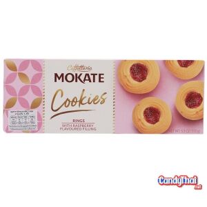 MOKATE COOKIES 150GR RASPBERRY(16CUT)