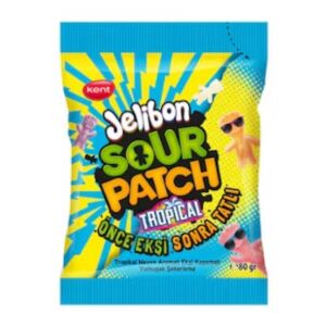 JELIBON SOUR PATCH 80G TROPICAL (24B)