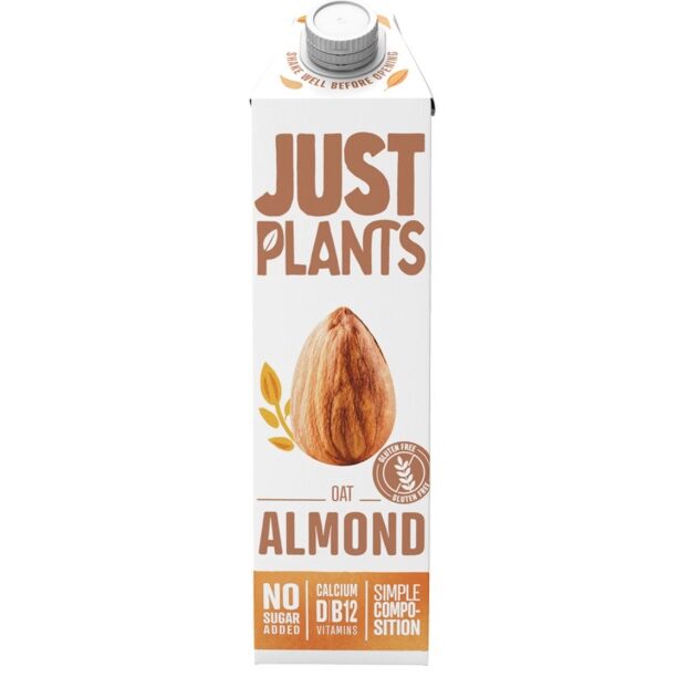 JUST PLANTS 1L ALMOND DRINK (6B)