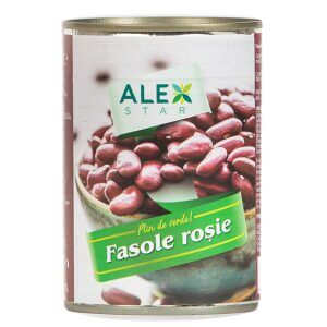 ALEX-STAR FASOLE ROSIE BOABE CUTIE CU CHEITA 400GR(12B)