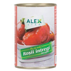 ALEX-STAR ROSII INTREGI DECOJITE CU CHEITA 400GR(24B)