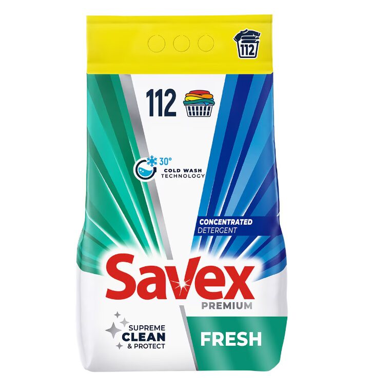 SAVEX DETERG.AUTOMAT 9KG FRESH(2B)