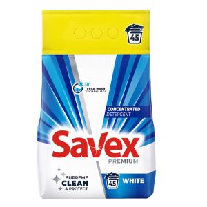 SAVEX DETERG.AUTOMAT 3.6KG WHITE (5B)