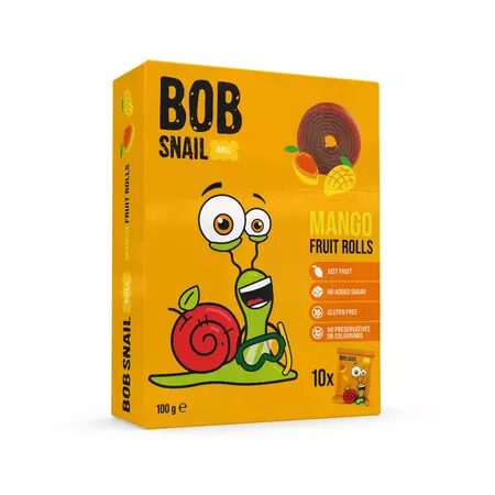 BOB SNAIL JELEU RULOU 100GR DIN MANGO(5B)
