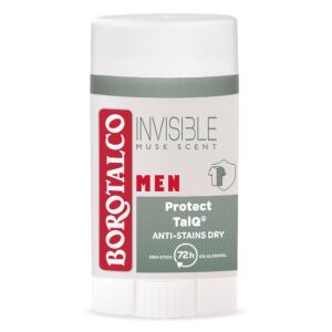 BOROTALCO STICK MEN 40ML INVISIBLE (6B)
