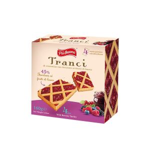 TARTA FELII 160GR CU DULCEATA DE FR.DE PAD.(14B)