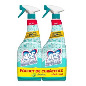 ACE 2*650ML SPRAY UNIVERSAL LEMON(4SET)