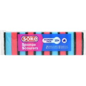 SOKE BURETE VASE MULTICOLOR (10B) 12SET