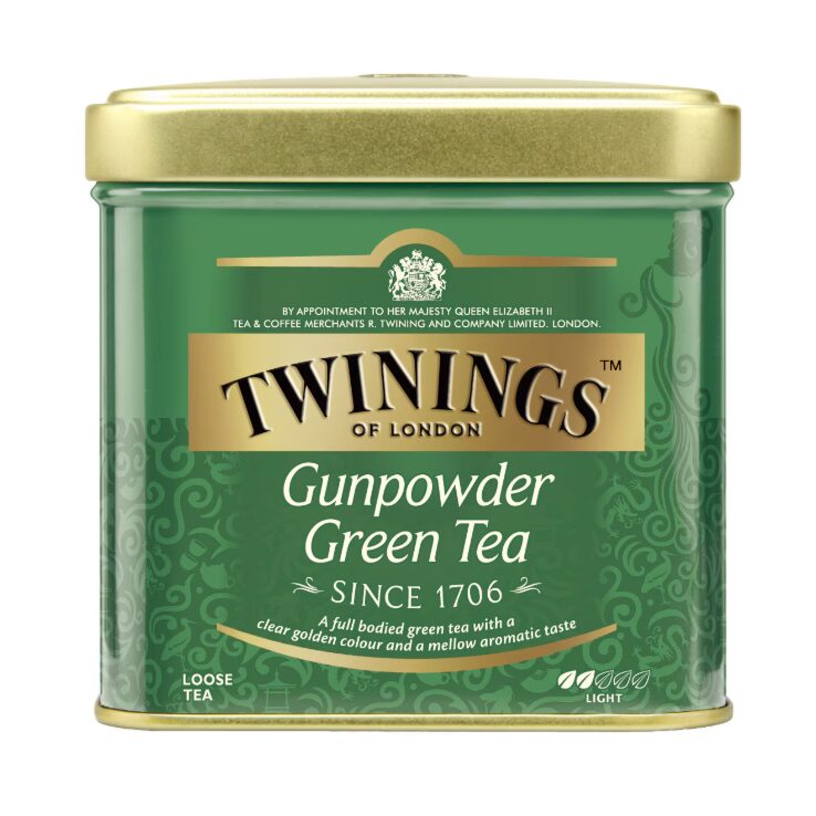 TWININGS CEAI VERDE GUNPOWDER CUTIE METAL 100G(6B)