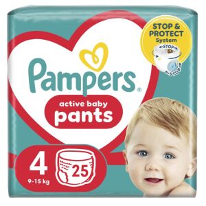 PAMPERS PANTS CP 4 AB  9-15KG (25B)3PACH
