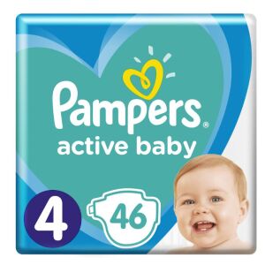 PAMPERS VPM 4 AB 9-14KG (46B)3PACH