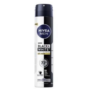 NIVEA DEO MEN 200ML INVISIBILE B&W EPIC NIGHT (12B)