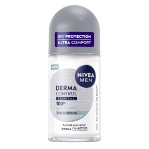 NIVEA ROLLON MEN 50ML DERMA CONTROL CLINICAL(6B) 5SET
