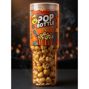 POP BOTTLE POPCORN 150GR BBQ SMOKEY (20B)