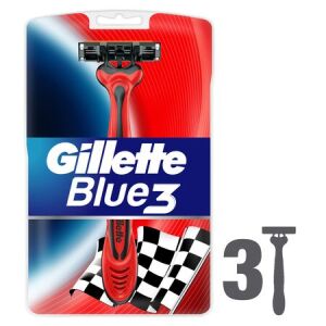 AP.GILLETTE BLUE III NITRO PLUS (3B)6SET