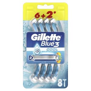 AP.GILLETTE BLUE III COOL (6+2)6SET