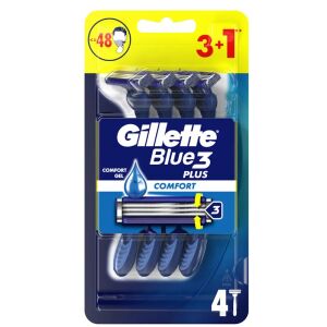 AP.GILLETTE BLUE III COMFORT (3+1)6SET
