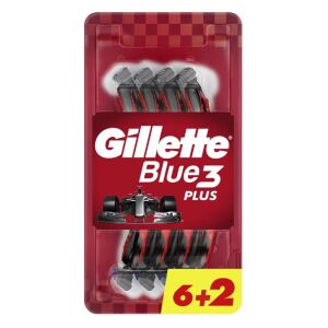 AP.GILLETTE BLUE III NITRO PLUS (6+2)6SET