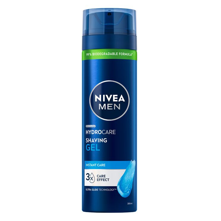 NIVEA GEL RAS HYDRO CARE 200ML(24B)