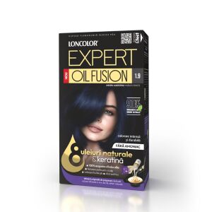 LONCOLOR EXPERT OIL 1.9 FUSION NEGRU ALBASTRUI (2B)4SET