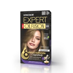 LONCOLOR EXPERT OIL 5.53 FUSION SATEN AURIU DESCHIS (2B)4SET