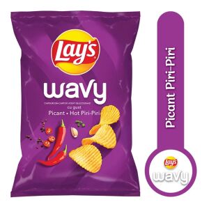 LAY'S CHIPS WAVY 115GR PIRI PIRI(21B)
