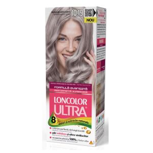 LONCOLOR ULTRA BLOND ARGINTIU INTENS 10.19 (12B)