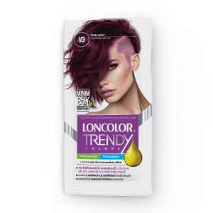 LONCOLOR TRENDY COLORS NR. V3 CASTANIU VIOLET/ TWILIGHT (10B)