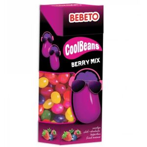 BEBETO COOL BEANS JELEURI MIX BERRY 30GR(12B)12CUT