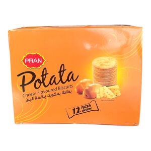 PRAN CARTOFI BRANZA FLV BISC 50GR(12B) 8 CUT