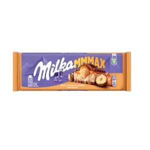 MILKA CIOC 300GR ALUNE INTREGI&CARAMEL (12B)