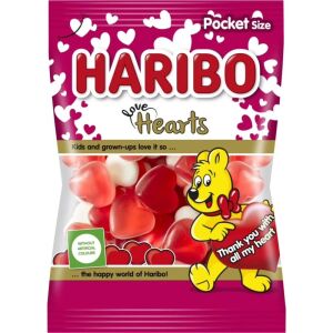 HARIBO 80GR LOVE HEARTS (30B)