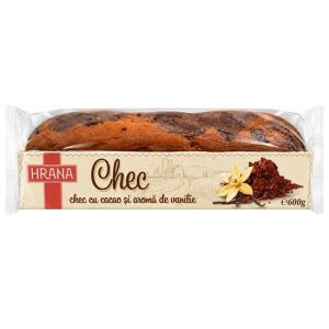 HRANA CHEC CACAO&VANILIE 600GR(12B)