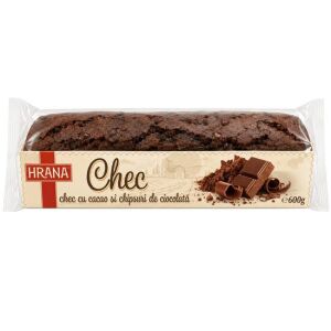 HRANA CHEC CACAO&FULGI CIOCOLATA 600GR(12B)