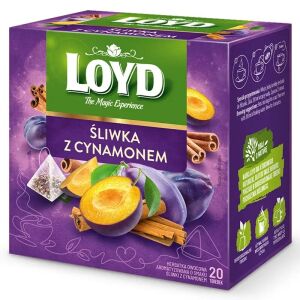 LOYD CEAI PLIC 40GR PLUM&CINAMON PYRAMIDA(10CUT)
